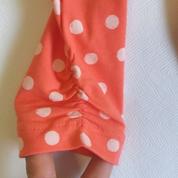 NEW joe fresh cropped polkadot leggings 6-12 months baby girl - Picture 2 of 4